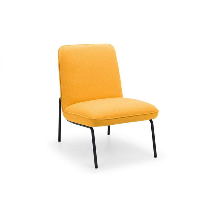 Dali Mustard Wool Chair
